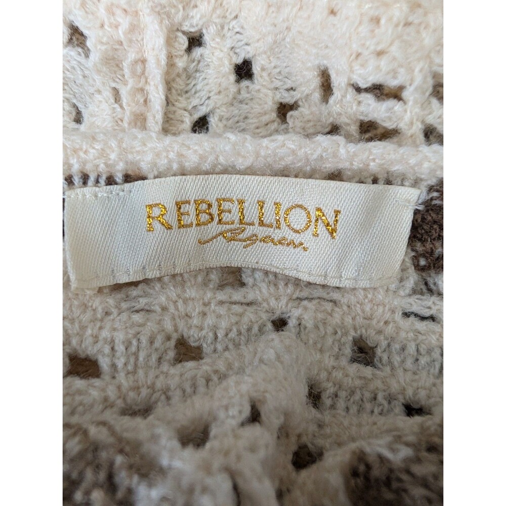 Rebellion Again Crochet Sweater - Picture 10 of 10